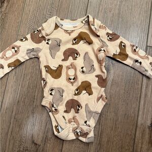NWOT Old Navy sloth onesie